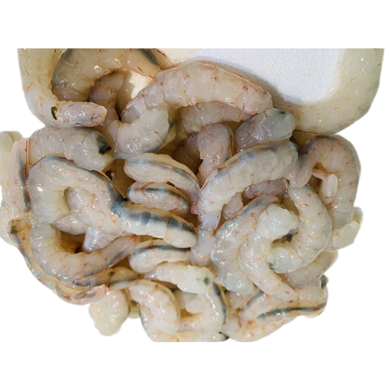 Peso 1kg de Gamba Huelva Fresca pelada Tamaño mediana en 24 h a su domicilio Peso pelada 500gr aprox